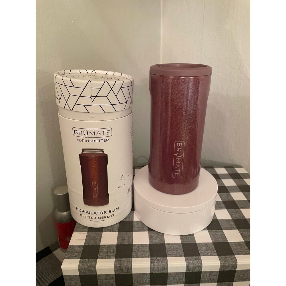 Brumate Hopsulator slim in Glitter Merlot